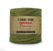 trapillo premium circulo 25mms ancho 94 poliester madeja 270gr 140mts color salvia 5092 0