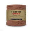 trapillo premium circulo 25mms ancho 94 poliester madeja 270gr 140mts color arcilla 7832 0