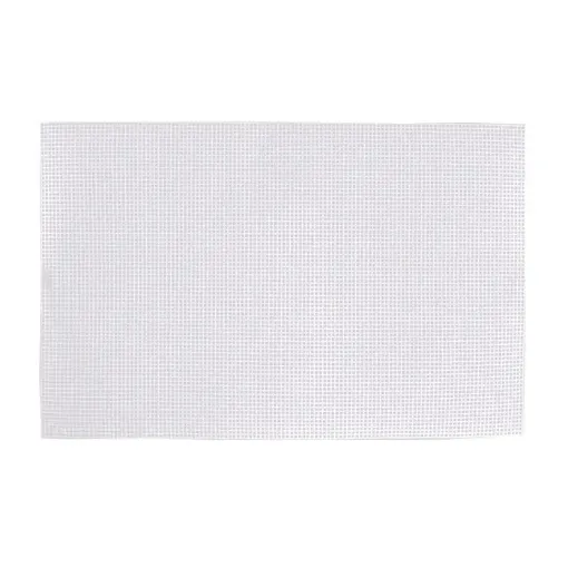 malla plastica para bordar punto cruz medida 500x330mms por unidad 0