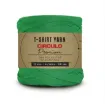 trapillo premium circulo 25mms ancho 94 poliester madeja 270gr 140mts color verde brasil 5767 0