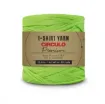 trapillo premium circulo 25mms ancho 94 poliester madeja 270gr 140mts color verde brillante 6113 0