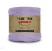 trapillo premium circulo 25mms ancho 94 poliester madeja 270gr 140mts color violeta bigaro 6630 0