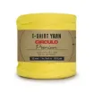 trapillo premium circulo 25mms ancho 94 poliester madeja 270gr 140mts color amarillo canario1289 0