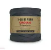trapillo premium circulo 25mms ancho 94 poliester madeja 270gr 140mts color gris resina 8243 0
