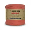 trapillo premium circulo 25mms ancho 94 poliester madeja 270gr 140mts color coral 4004 0