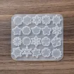 molde silicona para resina epoxi modelo pendientes caravanas 20x5mms x20 formas 85x95x5mms 4